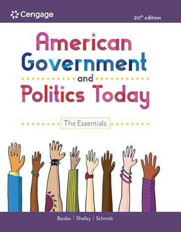 Test Bank for American Government and Politics Today The Essentials 20th Edition by Barbara A. Bardes