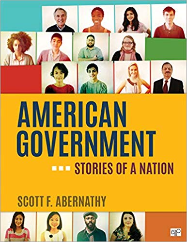 Test Bank for American Government Stories of a Nation 1st Edition Scott F. Abernathy