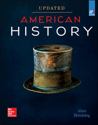 Test Bank for American History Connecting with the Past UPDATED AP Edition 2017 1st Edition by Alan Brinkley