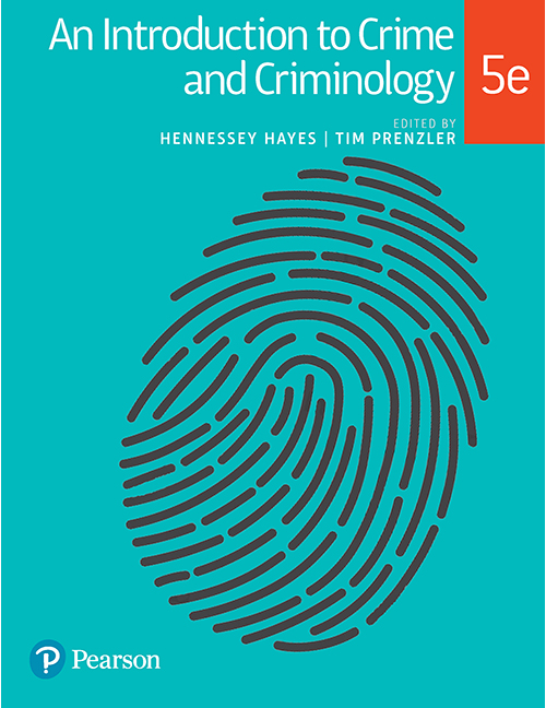 Test Bank for An Introduction to Crime and Criminology 5th Australian Edition by By Hennessey Hayes