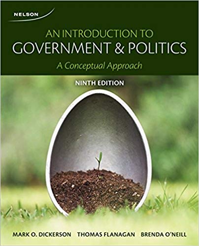 Test Bank for An Introduction to Government and Politics A Conceptual Approach 9th Edition by Brenda O'Neill
