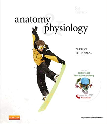 Test Bank for Anatomy and Physiology 8th Edition by Kevin T. Patton PhD