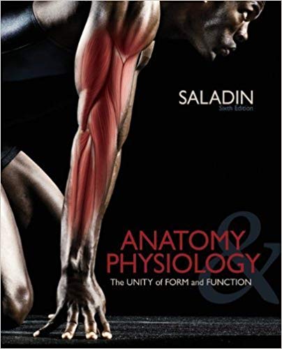 Test Bank for Anatomy and Physiology The Unity of Form and Function 6th Edition by Kenneth Saladin