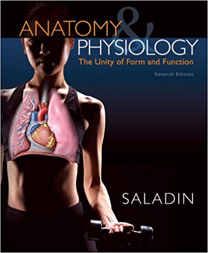 Test Bank for Anatomy Physiology The Unity of Form and Function 7th Edition by Saladin
