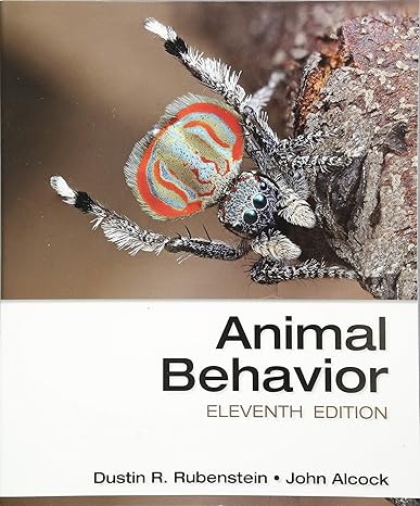 Test Bank for Animal Behavior 11th Edition by Dustin R. Rubenstein