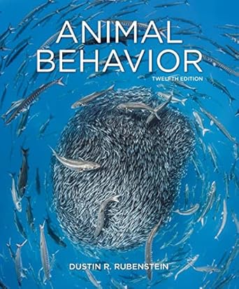 Test Bank for Animal Behavior 12th Edition by Dustin Rubenstein