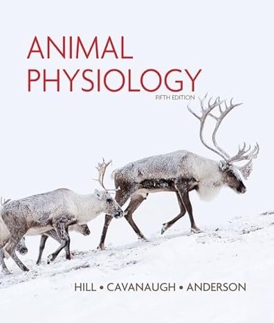 Test Bank for Animal Physiology 5th Edition by Richard Hill