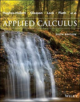 Test Bank for Applied Calculus 6th Edition by Deborah Hughes-Hallett