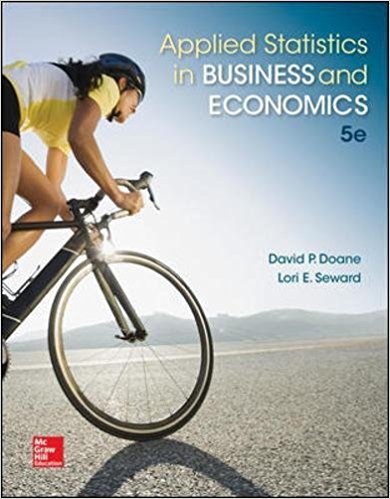 Test Bank for Applied Statistics in Business and Economics 5th Edition by David Doane