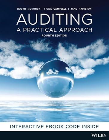Test Bank for Auditing A Practical Approach 4th Edition by Robyn Moroney