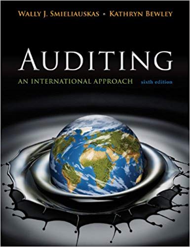 Test Bank for Auditing An International Approach 6th Edition by Wally Smieliauskas