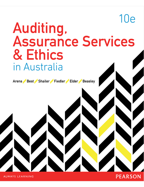 Test Bank for Auditing Assurance Services and Ethics in Australia 10th Edition by Alvin Arens