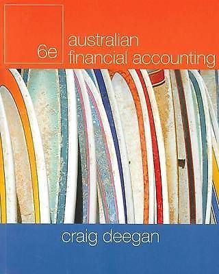 Test Bank for Australian Financial Accounting 6e by Craig Deegan