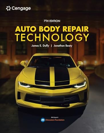 Test Bank for Auto Body Repair Technology 7th Edition by James E. Duffy