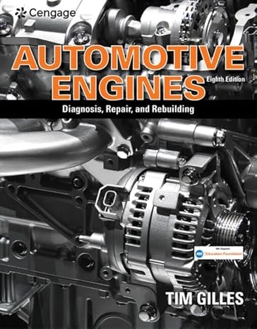 Test Bank for Automotive Engines Diagnosis Repair Rebuilding 8th Edition by Tim Gilles