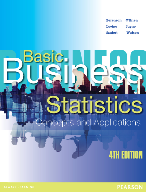 Test Bank for Basic Business Statistics 4th Australian edition by Mark Berenson