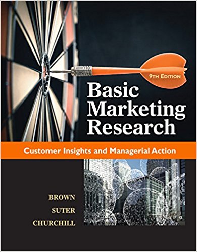 Test Bank for Basic Marketing Research 9th Edition by Tom J. Brown