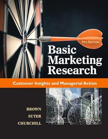 Test Bank for Basic Marketing Research 9th Edition by Gilbert A. Churchill