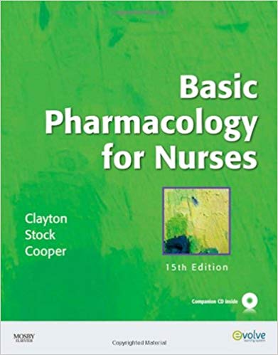 Test Bank for Basic Pharmacology for Nurses 15th Edition by Bruce D. Clayton