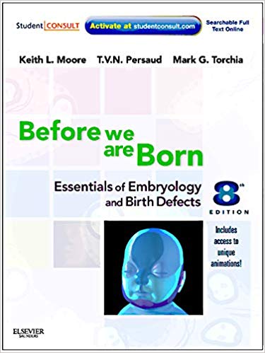 Test Bank for Before We Are Born Essentials of Embryology and Birth Defects 8th Edition by Keith L. Moore