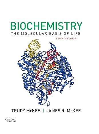 Test Bank for Biochemistry The Molecular Basis of Life 7th Edition by Trudy McKee and James McKee