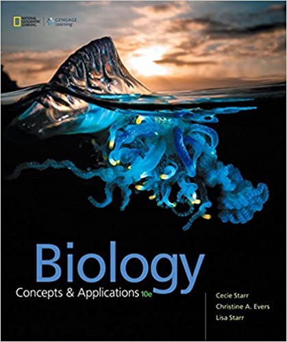 Test Bank for Biology Concepts and Applications 10th Edition by Cecie Starr