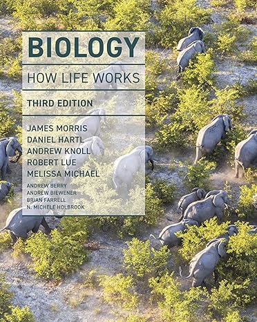 Test Bank for Biology How Life Works 3rd Edition by James Morris
