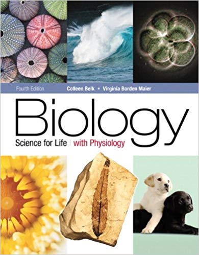 Test Bank for Biology Science for Life with Physiology 4th Edition by Colleen M. Belk