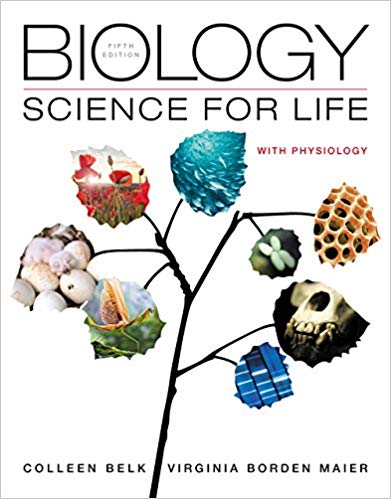 Test Bank for Biology Science for Life with Physiology Edition 5th Edition by Colleen M. Belk