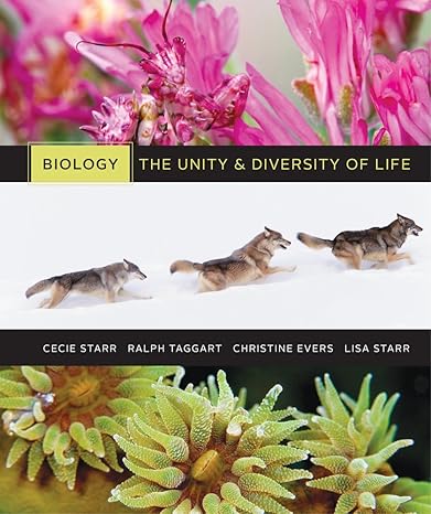 Test Bank for Biology The Unity and Diversity of Life 13th Edition by Cecie Starr