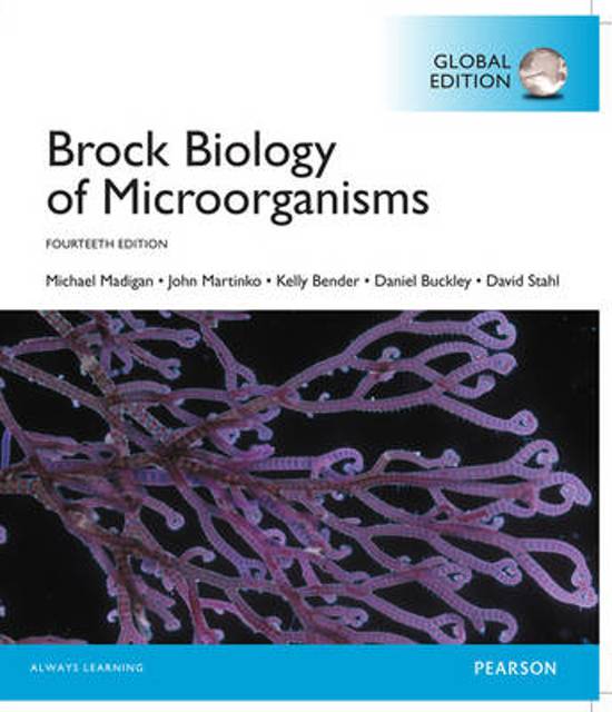 Test Bank for Brock Biology of Microorganisms Global 14th Edition by Michael T. Madigan