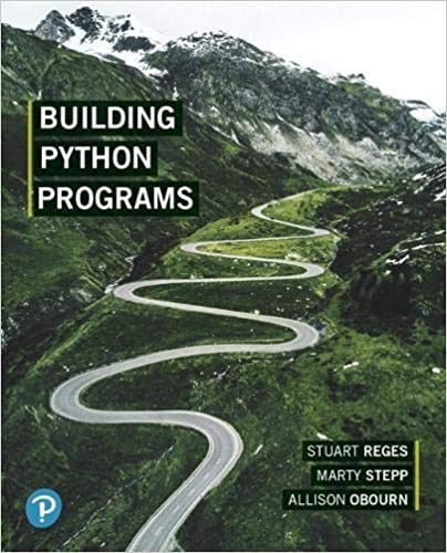 Test Bank for Building Python Programs 1st Edition by Stuart Reges