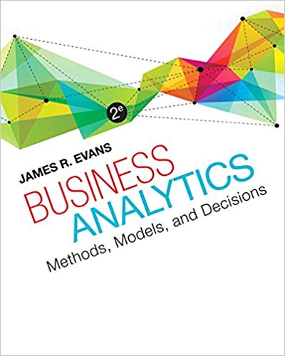 Test Bank for Business Analytics 2nd Edition by James R. Evans