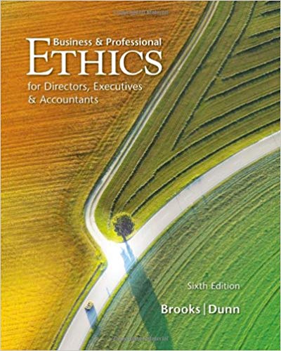 Test Bank for Business and Professional Ethics 6th Edition by Leonard J. Brooks