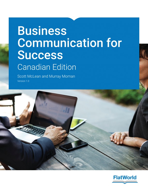 Test Bank for Business Communication for Success V.1.0 Canadian Edition by Scott McLean