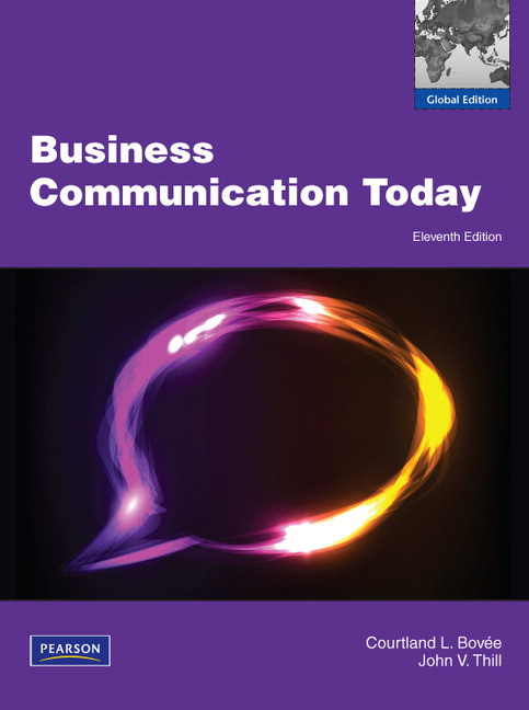 Test Bank for Business Communication Today 11th Global Edition by Courtland Bovee