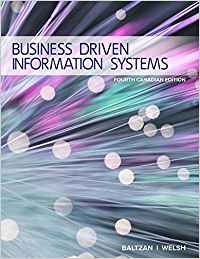Test Bank for Business Driven Information Systems 4th Canadian Edition by Paige Baltzan