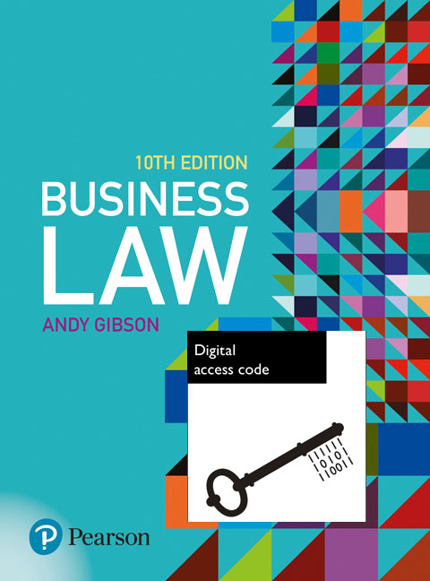 Test Bank for Business Law 10th Australian Edition by Andy Gibson