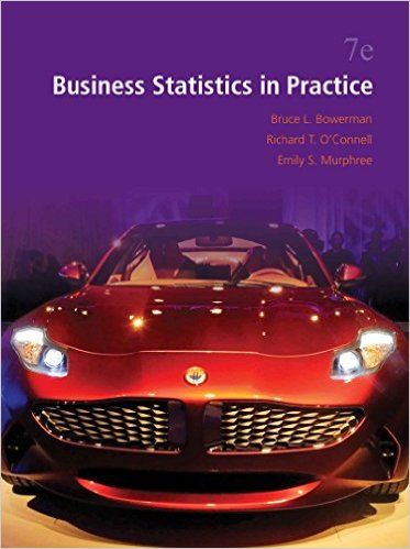Test Bank for Business Statistics in Practice 7th Edition by Bruce Bowerman