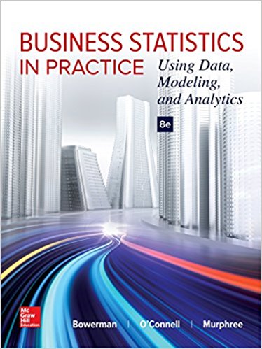 Test Bank for Business Statistics in Practice Using Data Modeling and Analytics 8th Edition By Bruce Bowerman