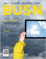 Test Bank for BUSN 2nd Canadian Edition by Marce Kelly