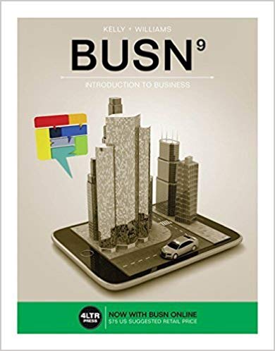 Test Bank for BUSN 9th Edition by Marcella Kelly