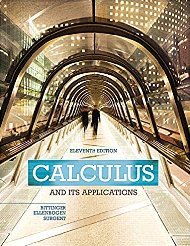 Test Bank for Calculus and Its Applications 11th Edition by Marvin L. Bittinger