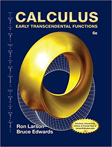 Test Bank for Calculus Early Transcendental Functions 6th Edition by Ron Larson
