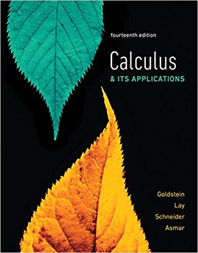 Test Bank for Calculus Its Applications 14th Edition by Larry J. Goldstein