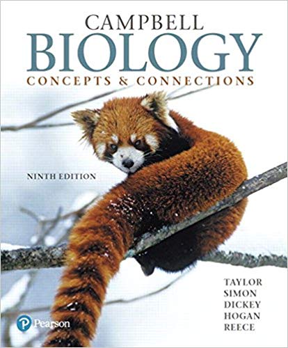 Test Bank for Campbell Biology Concepts Connections 9th Edition by Martha R. Taylor
