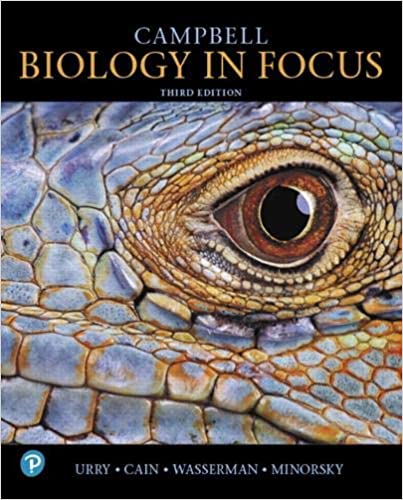Test Bank for Campbell Biology in Focus 3rd Edition 3rd Edition by Lisa A. Urry