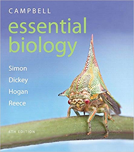 Test Bank for Campbell Essential Biology 6th Edition by Eric J. Simon