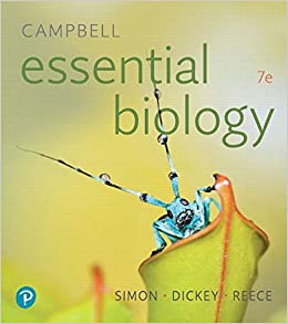 Test Bank for Campbell Essential Biology 7th Edition by Eric J. Simon
