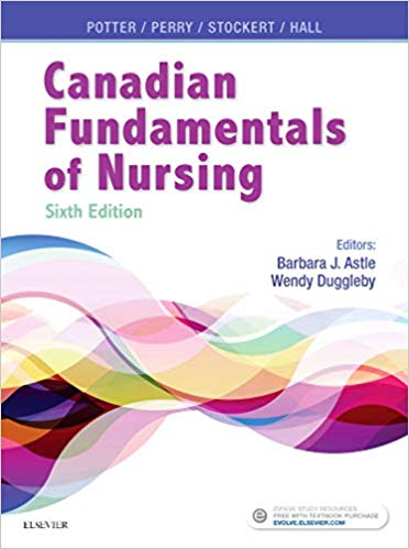 Test Bank for Canadian Fundamentals of Nursing 6th Edition by Patricia A. Potter